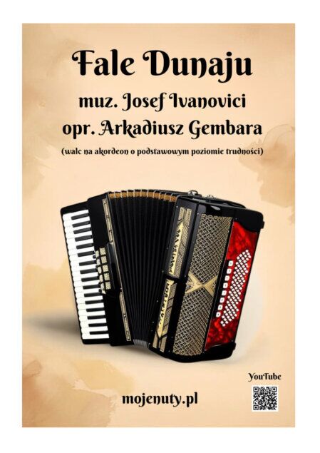 Fale Dunaju - J. Ivanovici (nuty na akordeon)
