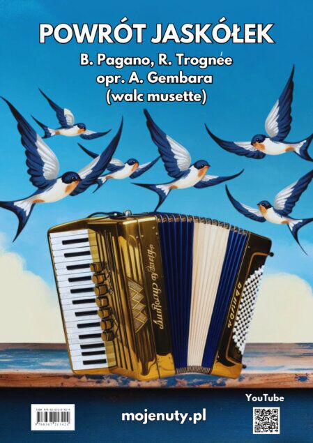 Powrót jaskółek (walc musette) - B.Pagano opr. A. Gembara